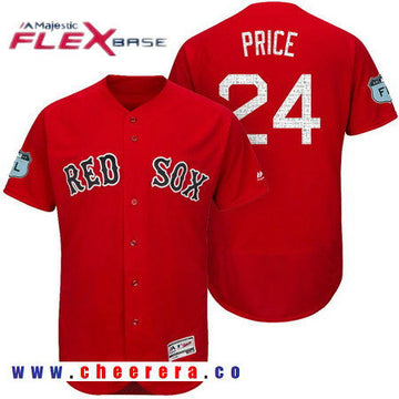 David Price Boston Red Sox red jersey