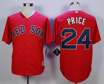 David Price Boston Red Sox red jersey