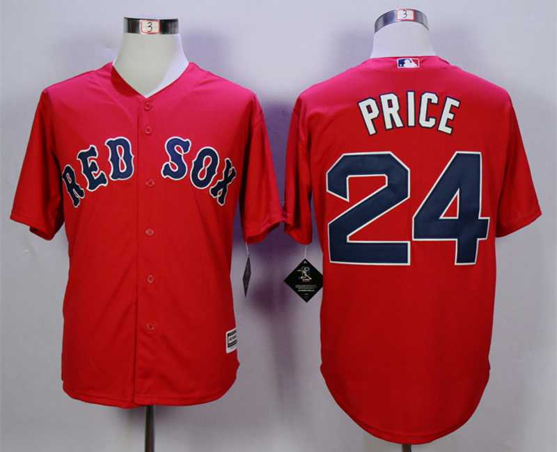 David Price Boston Red Sox red jersey