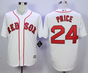 David Price Boston Red Sox white jersey