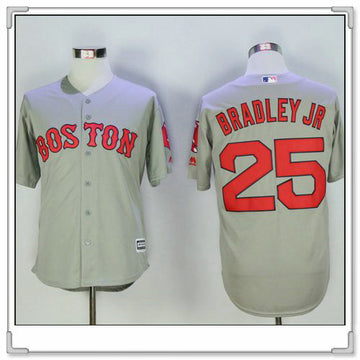 Jackie Bradley Jr Boston Red Sox gray Road jersey