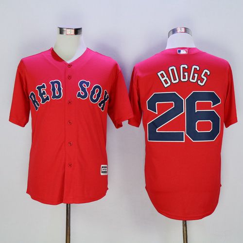 Wade Boggs Boston Red Sox red jersey
