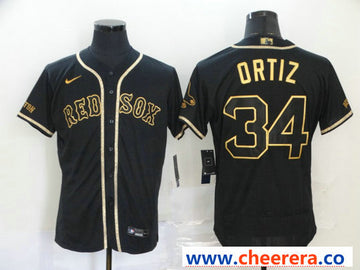 David Ortiz Boston Red Sox black jersey
