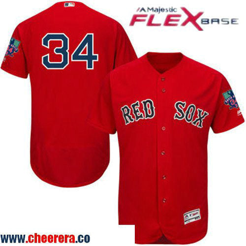 David Ortiz Majestic Boston Red Sox red jersey
