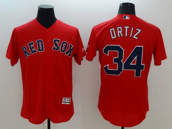 David Ortiz Boston Red Sox red jersey