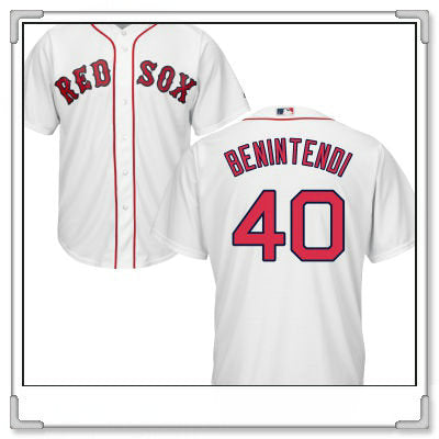 Andrew Benintendi Boston Red Sox white Home jersey