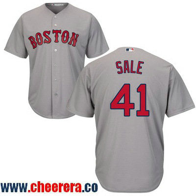 Chris Sale Boston Red Sox gray Road jersey