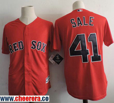 Chris Sale Boston Red Sox red jersey