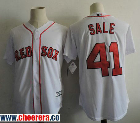Chris Sale Whtie Boston Red Sox Home jersey