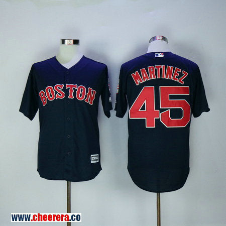 Pedro Martinez Boston Red Sox navy jersey