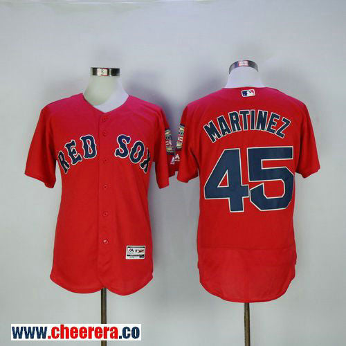 Pedro Martinez Boston Red Sox red jersey