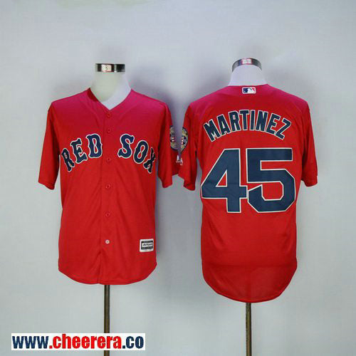 Pedro Martinez Boston Red Sox red jersey