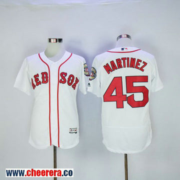 Pedro Martinez Boston Red Sox white jersey