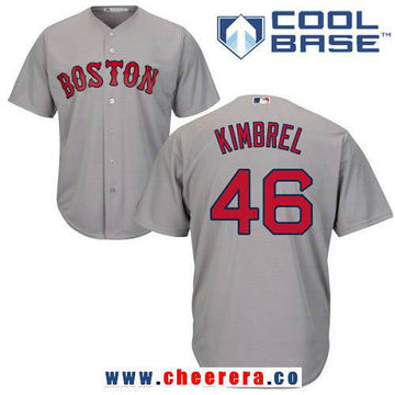 Craig Kimbrel Boston Red Sox gray Road jersey