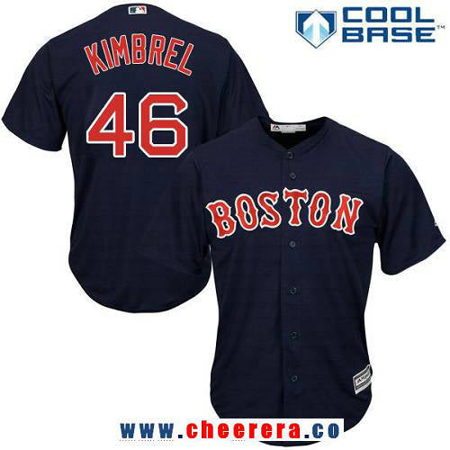 Craig Kimbrel Boston Red Sox navy Alternate jersey