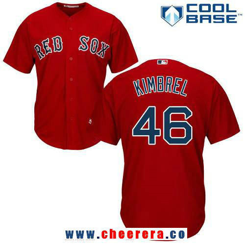 Craig Kimbrel Boston Red Sox red Alternate jersey