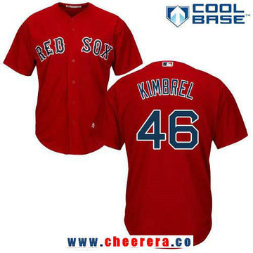Craig Kimbrel Boston Red Sox red Alternate jersey
