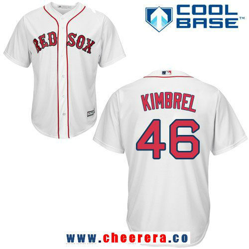 Craig Kimbrel Boston Red Sox white Home jersey