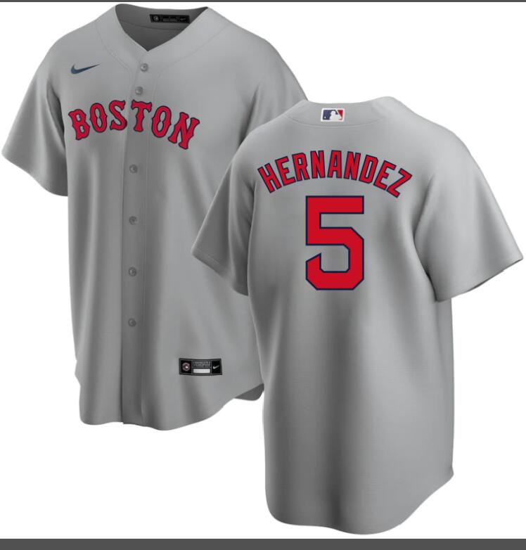 Enrique Hernandez Gary New Cool Base Nike Boston Red Sox jersey