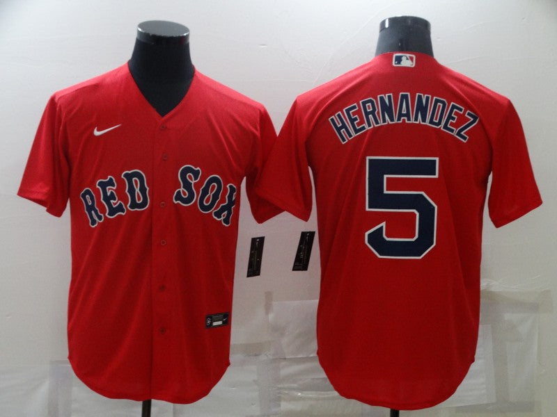 Enrique Hernandez Boston Red Sox red jersey
