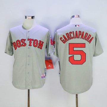 Nomar Garciaparra Boston Red Sox gray Road jersey
