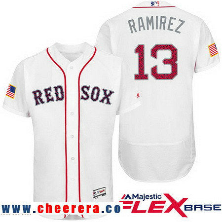 Hanley Ramirez Boston Red Sox white Fashion jersey