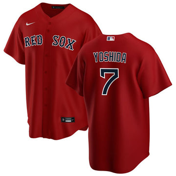 Masataka Yoshida Boston Red Sox red jersey