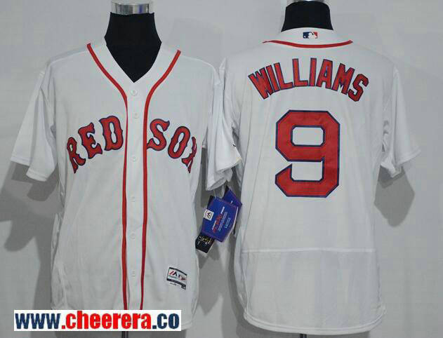 Ted Williams Boston Red Sox white jersey