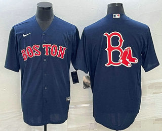 Logo Boston Red Sox navy jersey