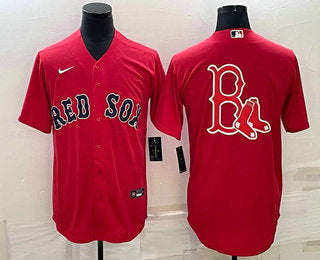 Logo Boston Red Sox red jersey