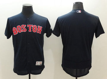 Custom Boston Red Sox navy jersey