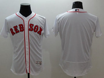 Custom Boston Red Sox white jersey