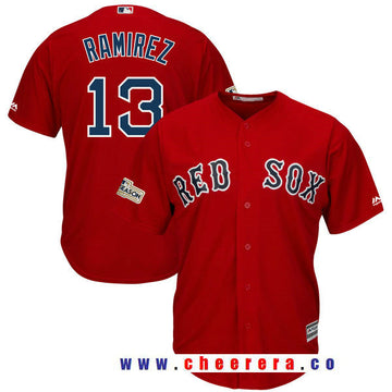 Hanley Ramirez Majestic Boston Red Sox scarlet jersey