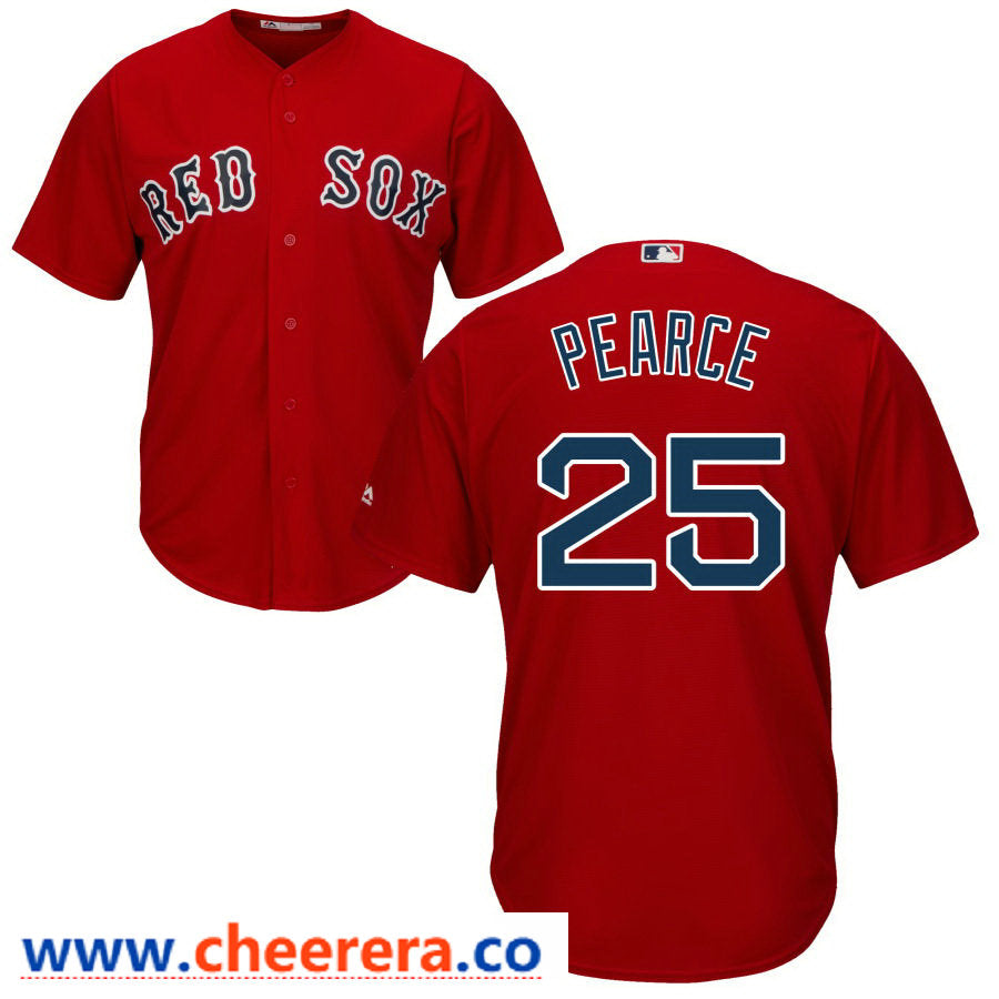 Majestic Boston Red Sox red jersey