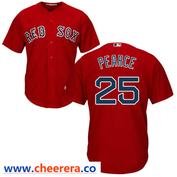 Majestic Boston Red Sox red jersey