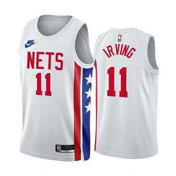 Kyrie Irving Brooklyn Nets white Classic jersey