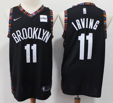 Kyrie Irving Brooklyn Nets black jersey