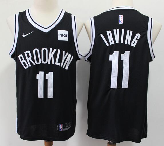 Kyrie Irving Brooklyn Nets black jersey