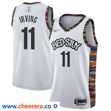 Kyrie Irving Brooklyn Nets white jersey