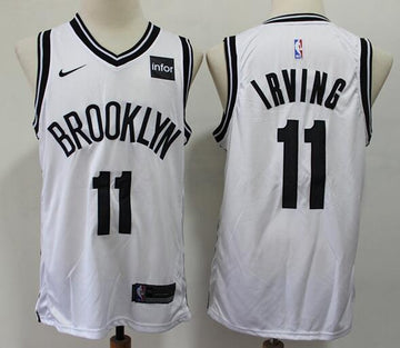 Kyrie Irving Brooklyn Nets white jersey