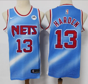 James Harden Nike Brooklyn Nets blue Classic jersey