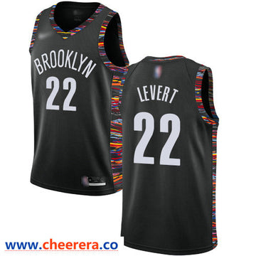 Caris LeVert Brooklyn Nets black jersey