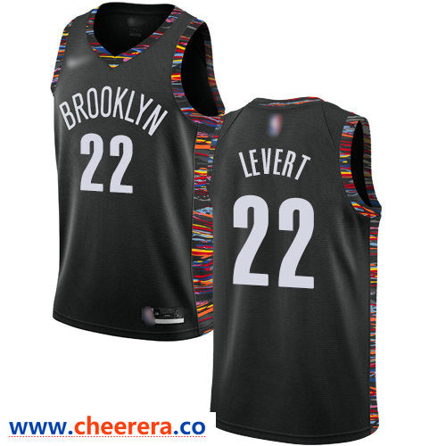 Caris LeVert Brooklyn Nets black jersey