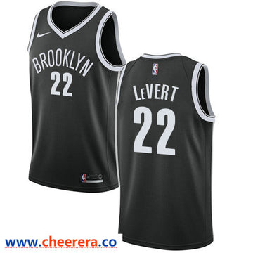 Caris LeVert Brooklyn Nets black jersey