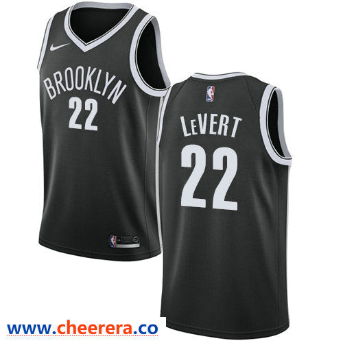Caris LeVert Brooklyn Nets black jersey