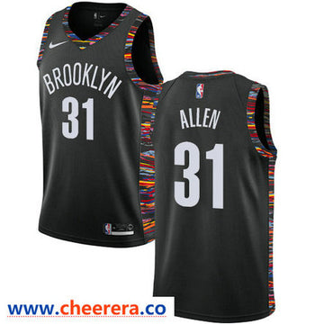 Jarrett Allen Brooklyn Nets black jersey
