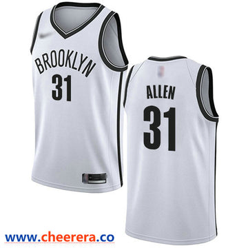 Jarrett Allen Brooklyn Nets white jersey