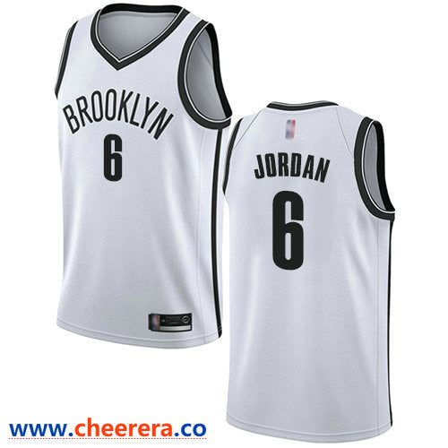 DeAndre Jordan Brooklyn Nets white jersey