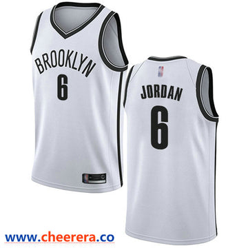 DeAndre Jordan Brooklyn Nets white jersey