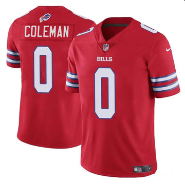 Keon Coleman Buffalo Bills red Vapor jersey